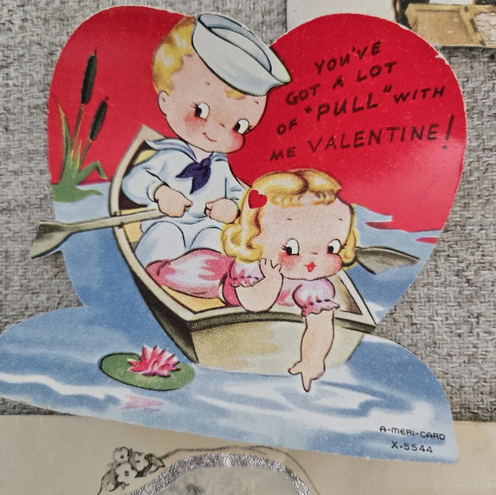Lot Of 8 Vintage Holiday Greeting Cards Collection